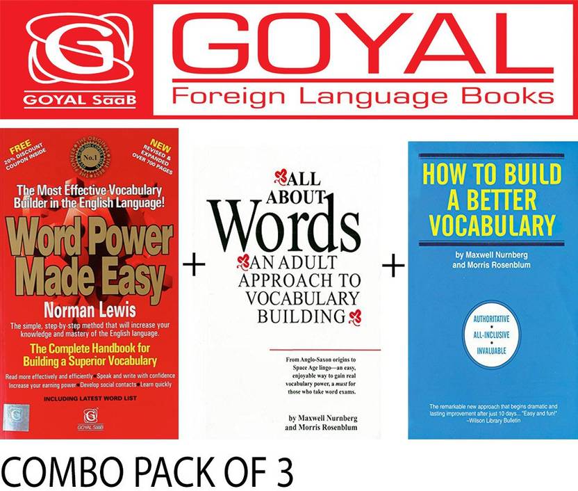Word Power Made Easy + All About Words + How To Build A Better