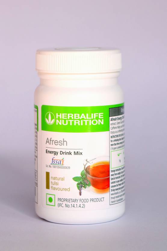 Herbalife Nutrition Afresh Energy Drink Mix Tulsi Flavor Energy Drink