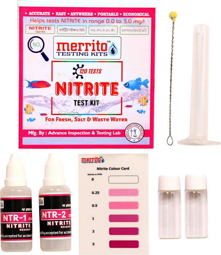 MERRITO Liquid Aquarium Water Test Kit Price in India Buy MERRITO