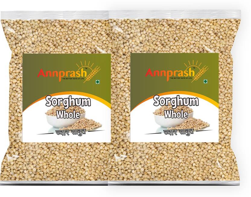 ANNPRASH Premium Quality Jowar whole / Jowar Sabut 1kg (500gmx2