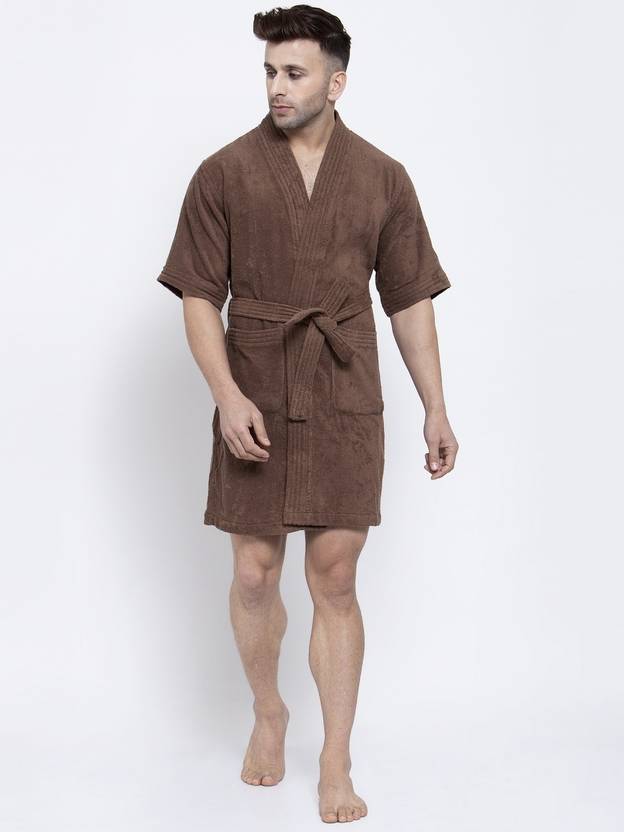 TRIDENT Brown XXL Bath Robe Buy TRIDENT Brown XXL Bath Robe Online at Best Price in India