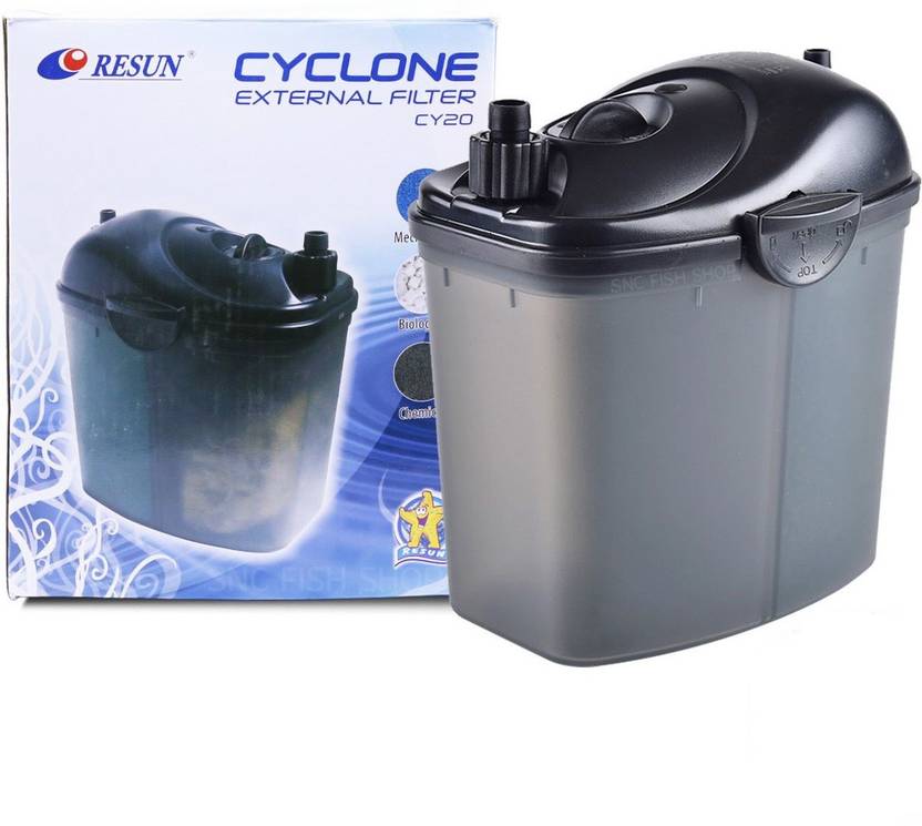 RESUN Cyclone External Filter CY20 Canister Aquarium Filter Price in India Buy RESUN Cyclone