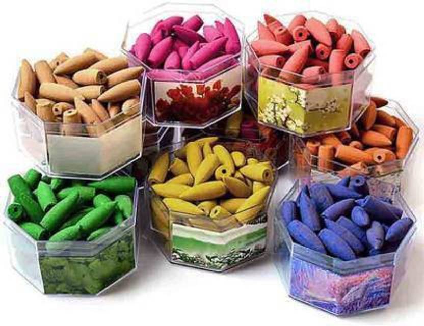 AROHI ENTERPRISES AEVbackflowIncenseStick30_3 ROSE, JASMINE, LAVENDER