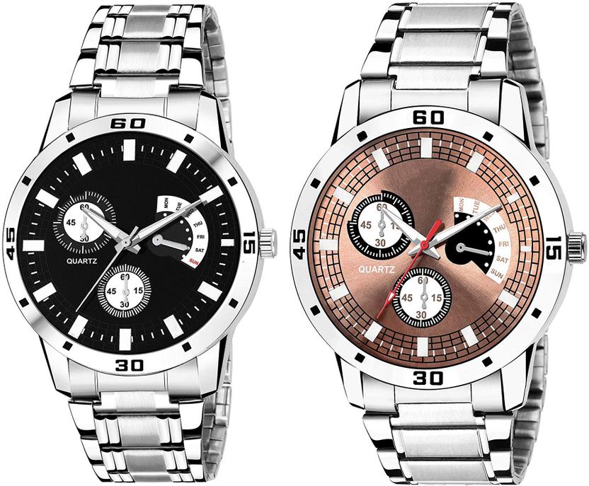 IRHA Analog Watch Men B_DT_20_lthr_Brn - Image 9