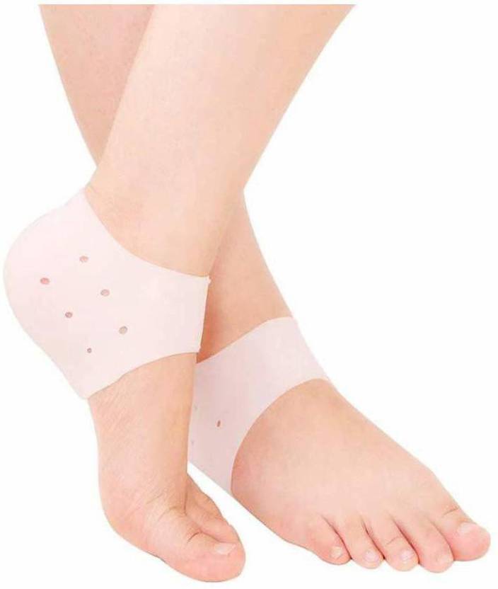 DARK UNION Heel Socks Silicone heel protector pain relief Gel Heel anti-Crack Heel Support Heel Support