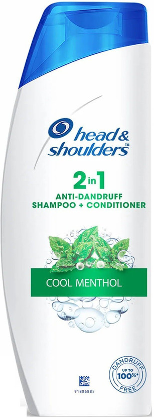 HEAD & SHOULDERS 2 in 1 Anti Dandruff Shampoo + Conditioner Pack