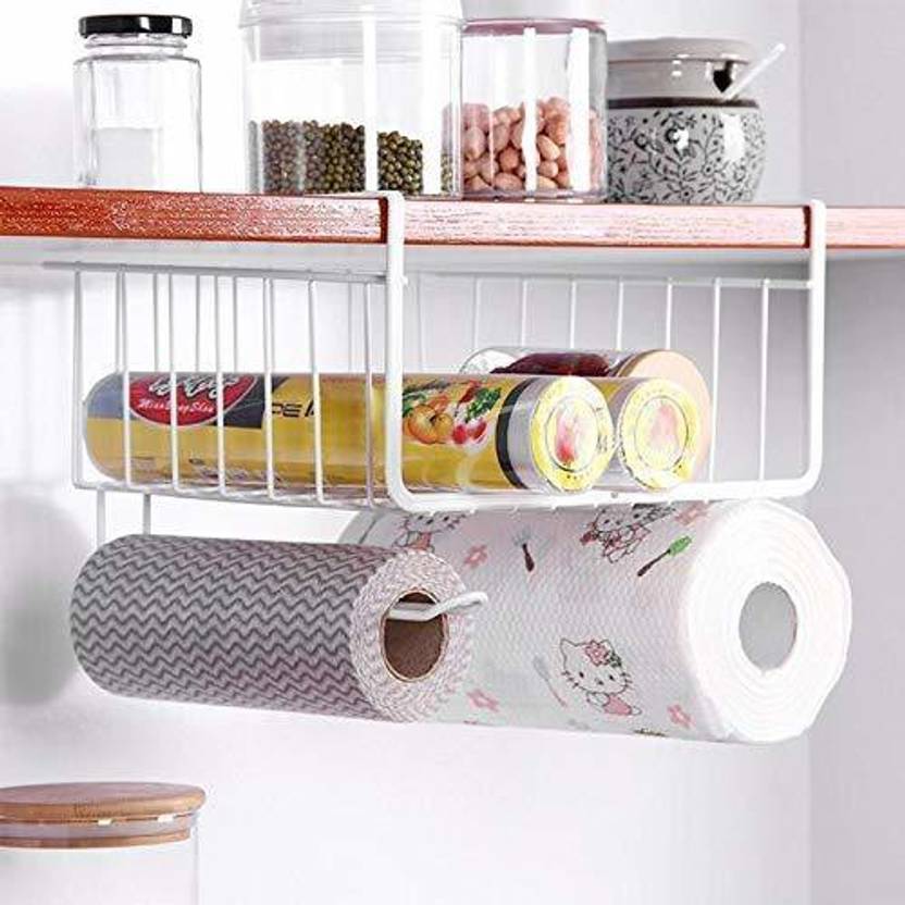 Small Kitchen? Kitchen storage racks under 499 are a space saver! Franklite Undershelf Storage Basket