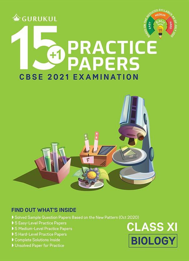 15+1 Practice Papers - Biology: CBSE Class 11 for 2021 Examination