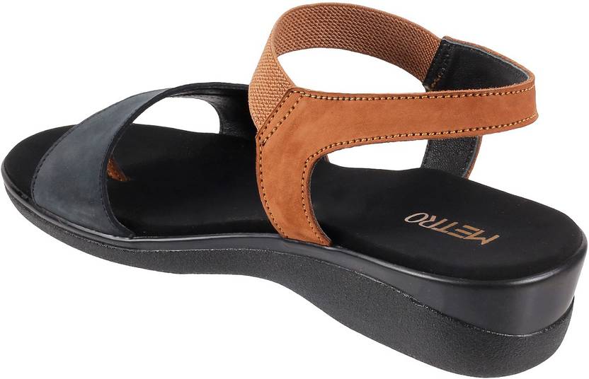 Women Tan Wedges Sandal