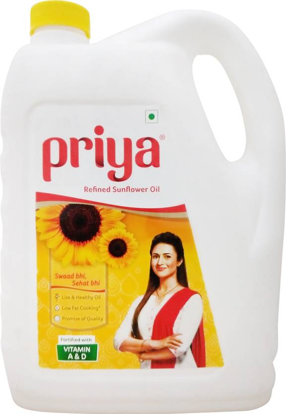 Priya Sunflower Oil Can Price in India Buy Priya Sunflower Oil Can