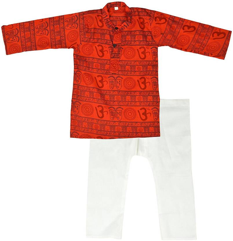 Archiecs Creation Boys Casual Kurta and Pyjama Set