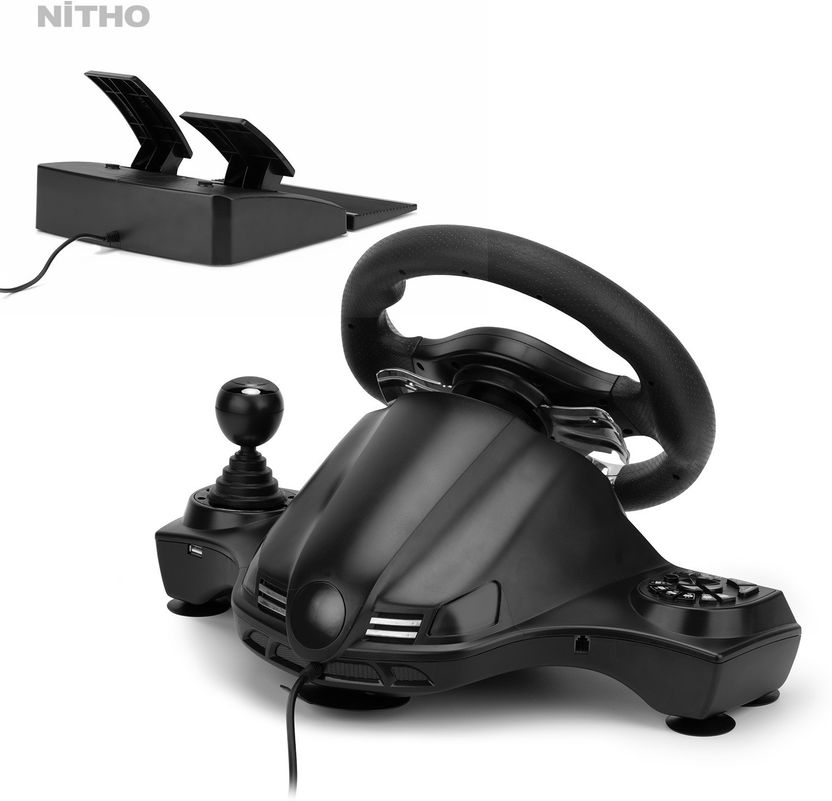 Nitho DRIVE PRO V16 Racing Wheel & Pedal Set - Image 3