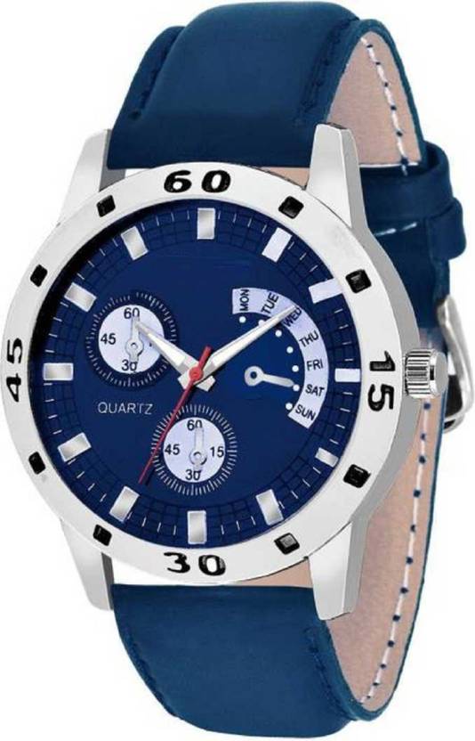 Flipstar Analog Watch  - For Men FS New Look Fashionable Stylish strap blue dial 21 CENTURY MADE IN INDIA Analog Watch - For Men