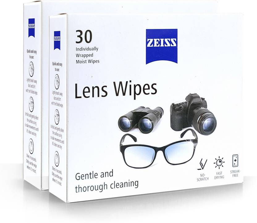 ZEISS PreMoistened Lens Cleaning Wipes Lens Cleaner ZEISS