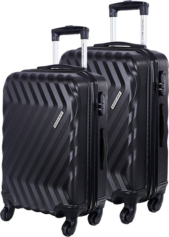 NASHER MILES Lombard Expander HardSide Polycarbonate Luggage Set of 2