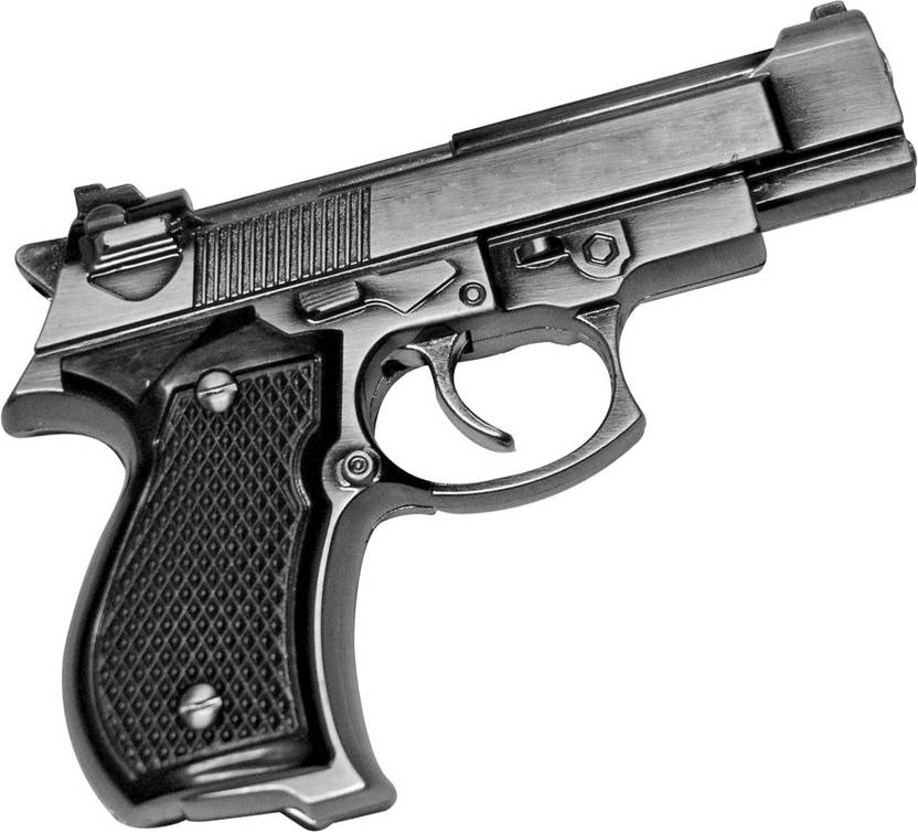 Gabbar Mini Pistol Gun Lighter Beretta M92G Gun Shaped Jet Flame