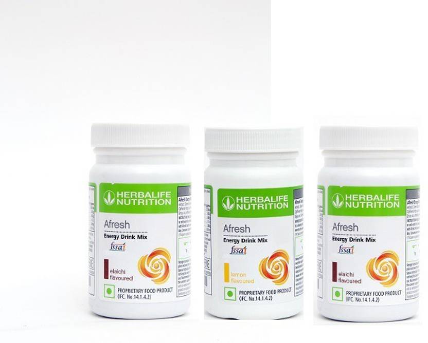 Herbalife Nutrition afresh eanergy drink mix ELAICHI+LEMON+ELAICHI