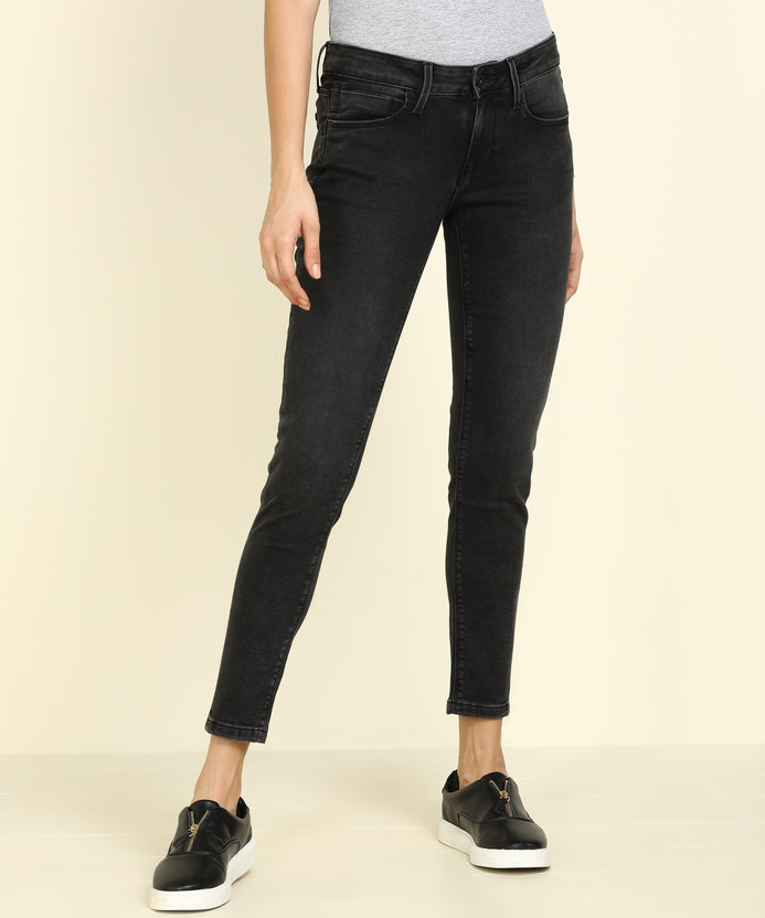 Pepe Jeans Skinny Women Black Jeans 