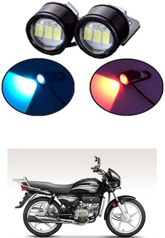 THE ONE CUSTOM LIGHT RED BLUE BLINKING 194 Brake Light Motorbike LED