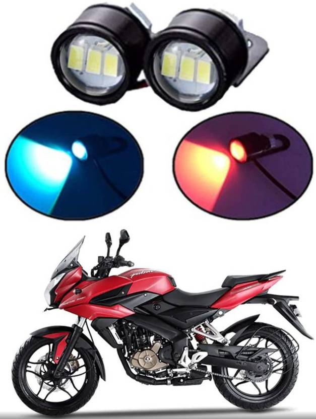 THE ONE CUSTOM LIGHT RED BLUE BLINKING 164 Brake Light Motorbike LED