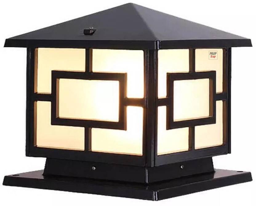 Prop It Up Traditional Outdoor Gate Lights Cast Aluminium Unbreakable