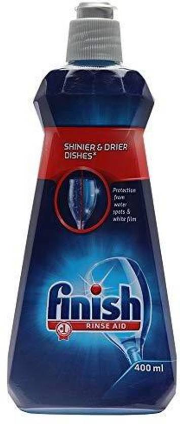 Finish Dishwasher Rinse Aid, Shine & Dry - 400 ml