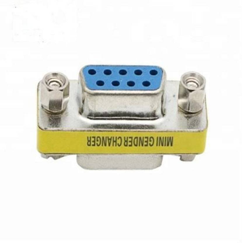 OcAfee 9 pin female serial rs232 gender changer adapter with pack of 2