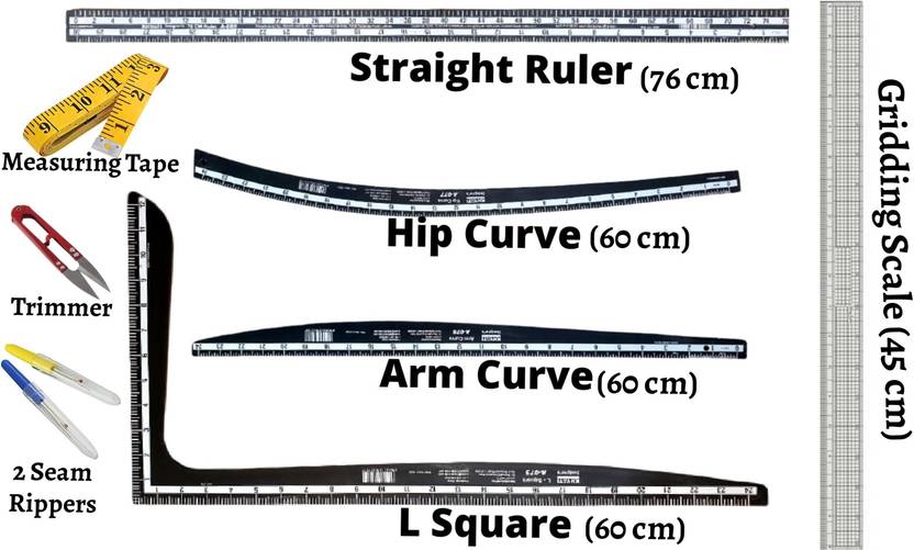 Upyukat Khyati Tailoring scales/ curves/ Fashion Designing Scale ...