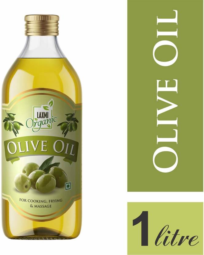 LAXMI ORGANIC olive oil cooking oil extra virgin for cooking edible 1l