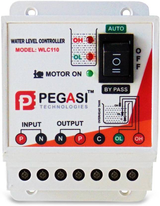 PEGASI Fully Automatic Water Level Controller and 3 sensors WLC110 ...