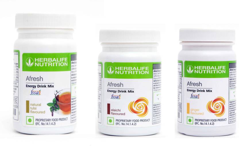 HERBALIFE Afresh Energy Drink Mix Elaichi Nutrition Drink Price in