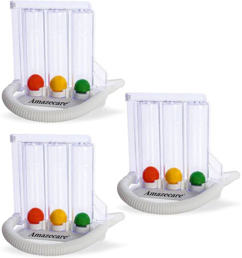 AMAZECARE ™ Incentive Spirometer/Respirometer/Breathing Lungs Exerciser