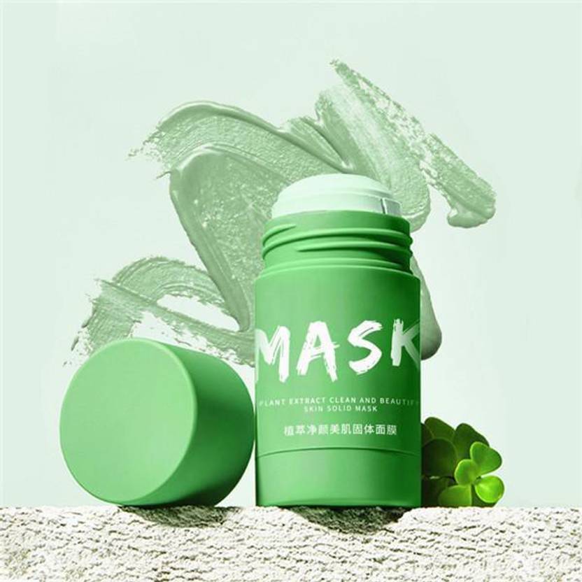 bliss Green Tea Mask Deep Cleaning Oil Control Moisturizing Hydrating Skin Rotating Cream Mask Stick Mud Clay Mask