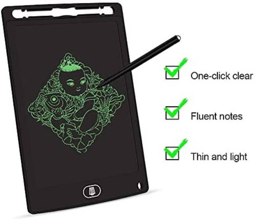 Profecto 12 Digital slate with pen for kids Learning magic pad E