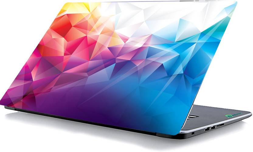 BUSY2BUY L2120 Colourfull Art Laptop Sticker Vinyl Laptop Skin Compatible for 15.6 inch
