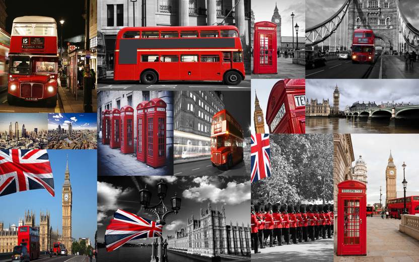 BUSY2BUY L2185 England Laptop Sticker Vinyl Laptop Skin Compatible for 15.6 inch
