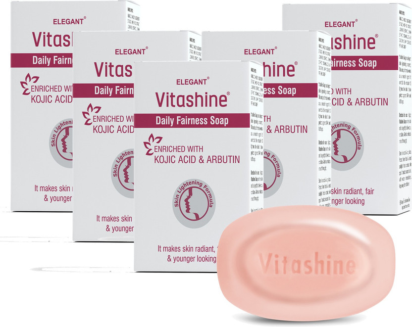 ELEGANT Vitashine Skin Whitening Soap 75gm