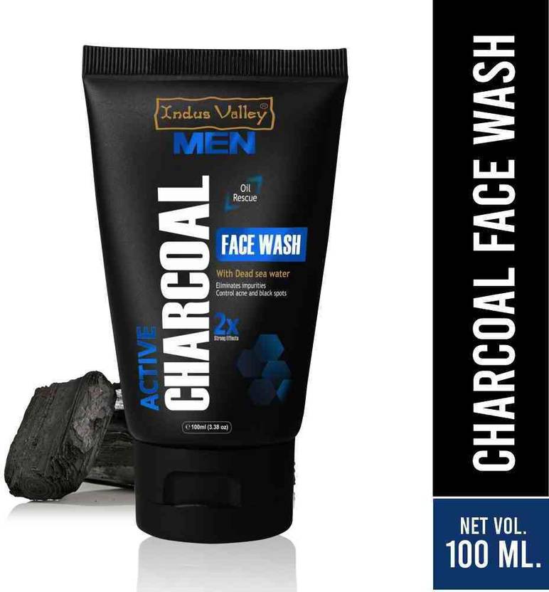 View of Indus Valley MEN Active Charcoal Oil Control Face Wash Price in India ...
