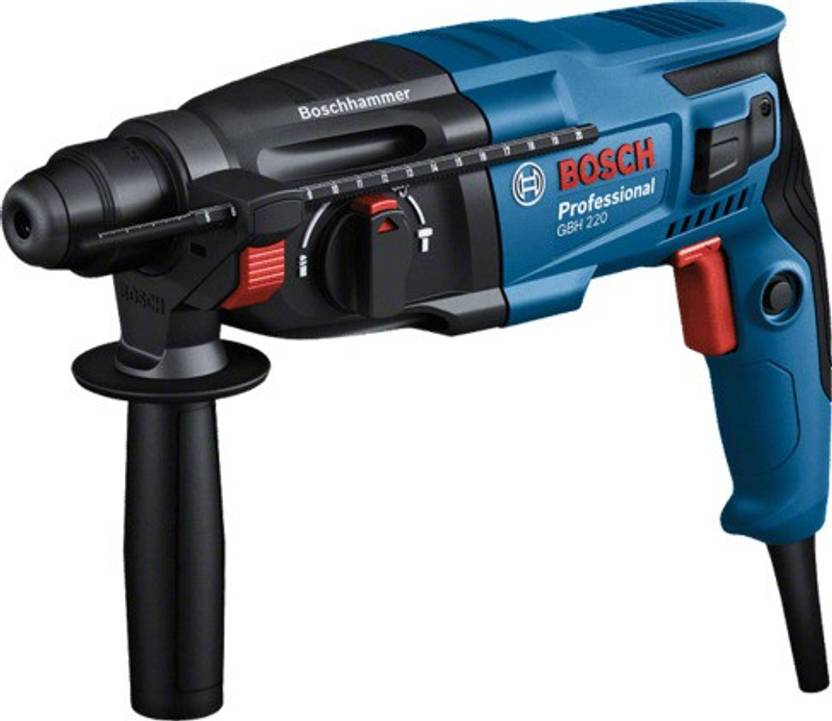 BOSCH Bosch GBH 220 GBH 220+Drill Bit & Flat Chisel Rotary Hammer Drill