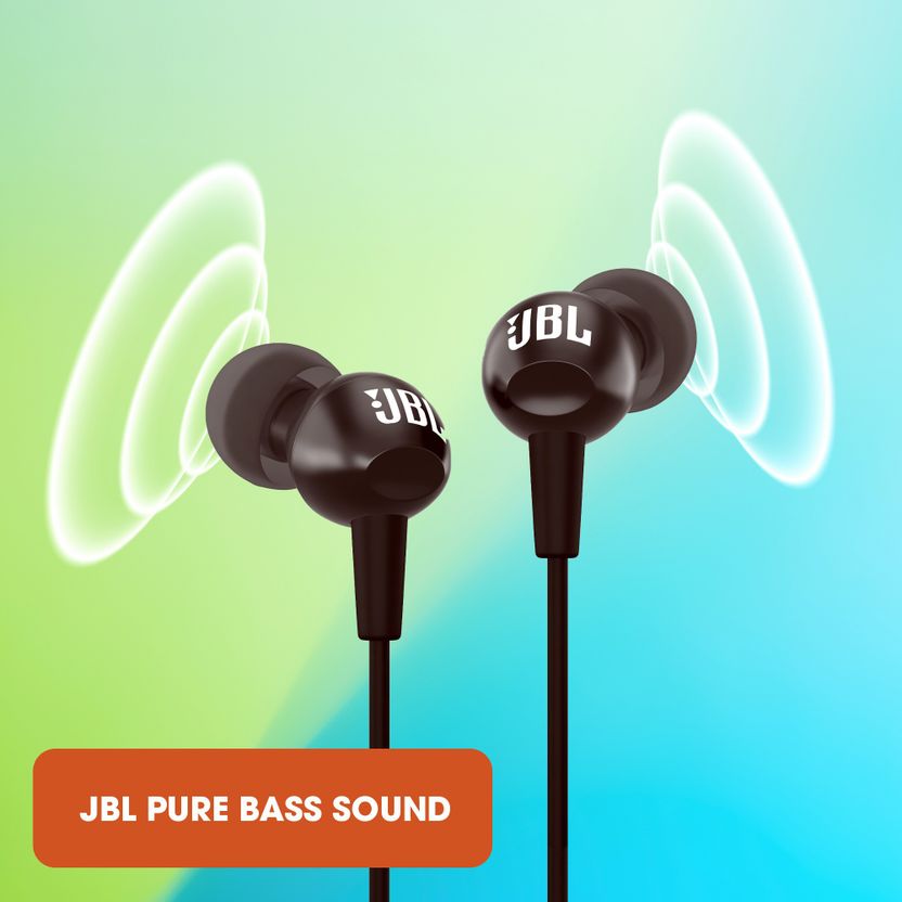 JBL C150SI Wired Headset (Black) - Image 3