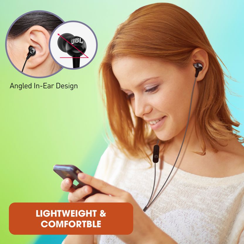 JBL C150SI Wired Headset (Black) - Image 4