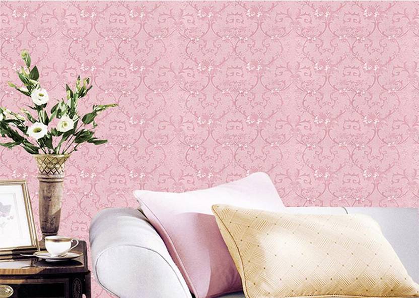 Flipkart SmartBuy Architecture Pink Wallpaper Price in India Buy