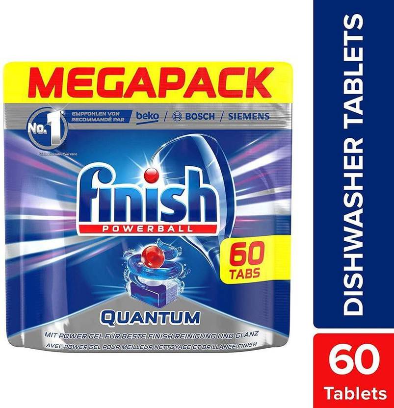 Finish Power Ball Super Charged Quantum Dishwashing Tablets 60's