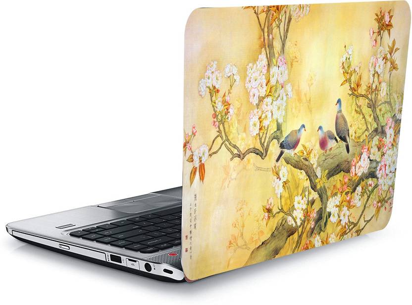 BUSY2BUY NATURAL 3D LAPTOP SKIN STICKER VINYL Reusable Laptop Skin Compatible for 15.6 inch