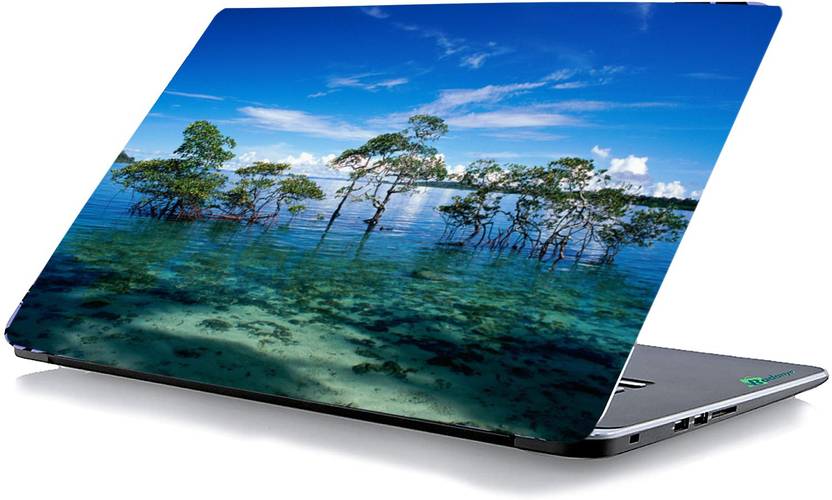 BUSY2BUY NATURAL VIEW LAPTOP SKIN STICKER VINYL Reusable Laptop Skin Compatible for 15.6 inch