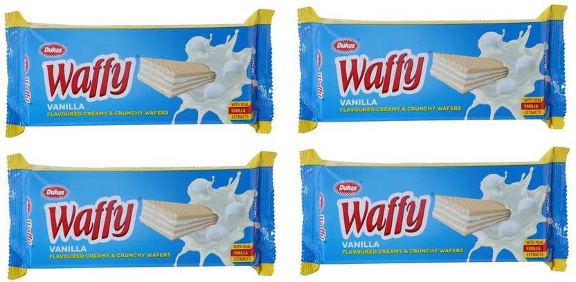 Dukes Waffy (Vanilla Flavor), 75 g Waffles