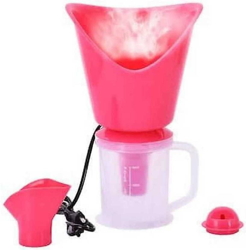 Highpride Face, Nose, and Cough Steamer 3 in 1 Plastic Steam Vaporizer, Nozzle Inhaler, Facial