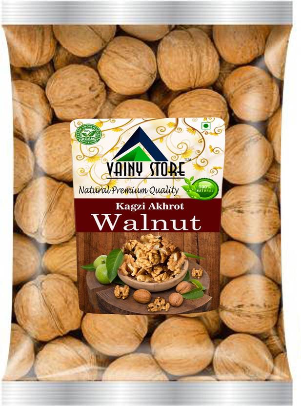 Vainy store Kagzi Akhrot, Jumbo Walnut in Shell Sabut Akhrot (1K.g