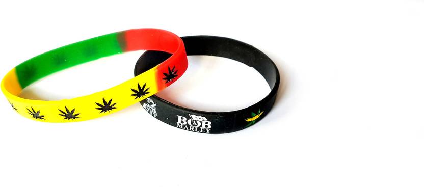 Meeko.com leaf & bob marley thin bracelet Boys & Girls