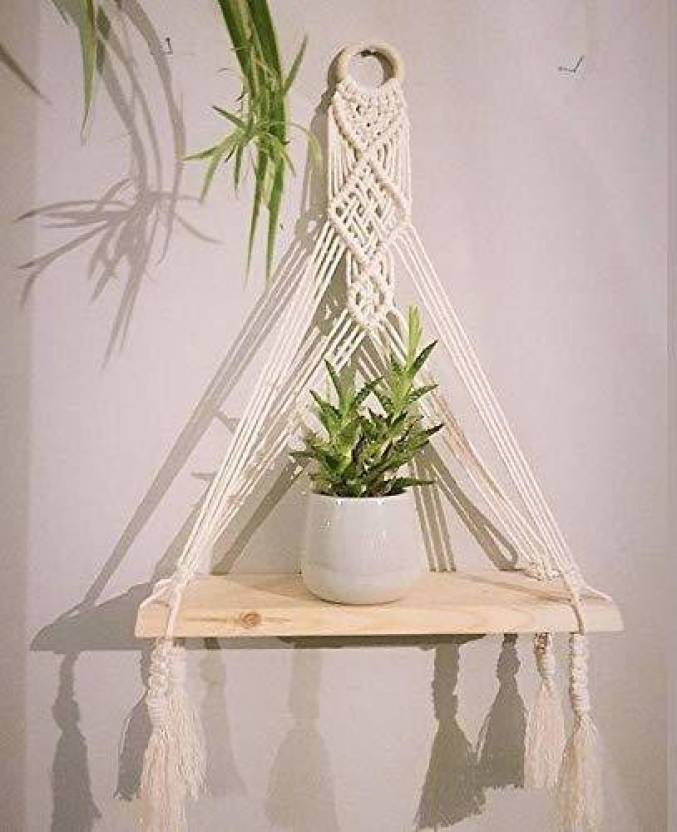 Home Decor Ideas For Small Homes | Look This Small And Cute Wall Hanging Shelf